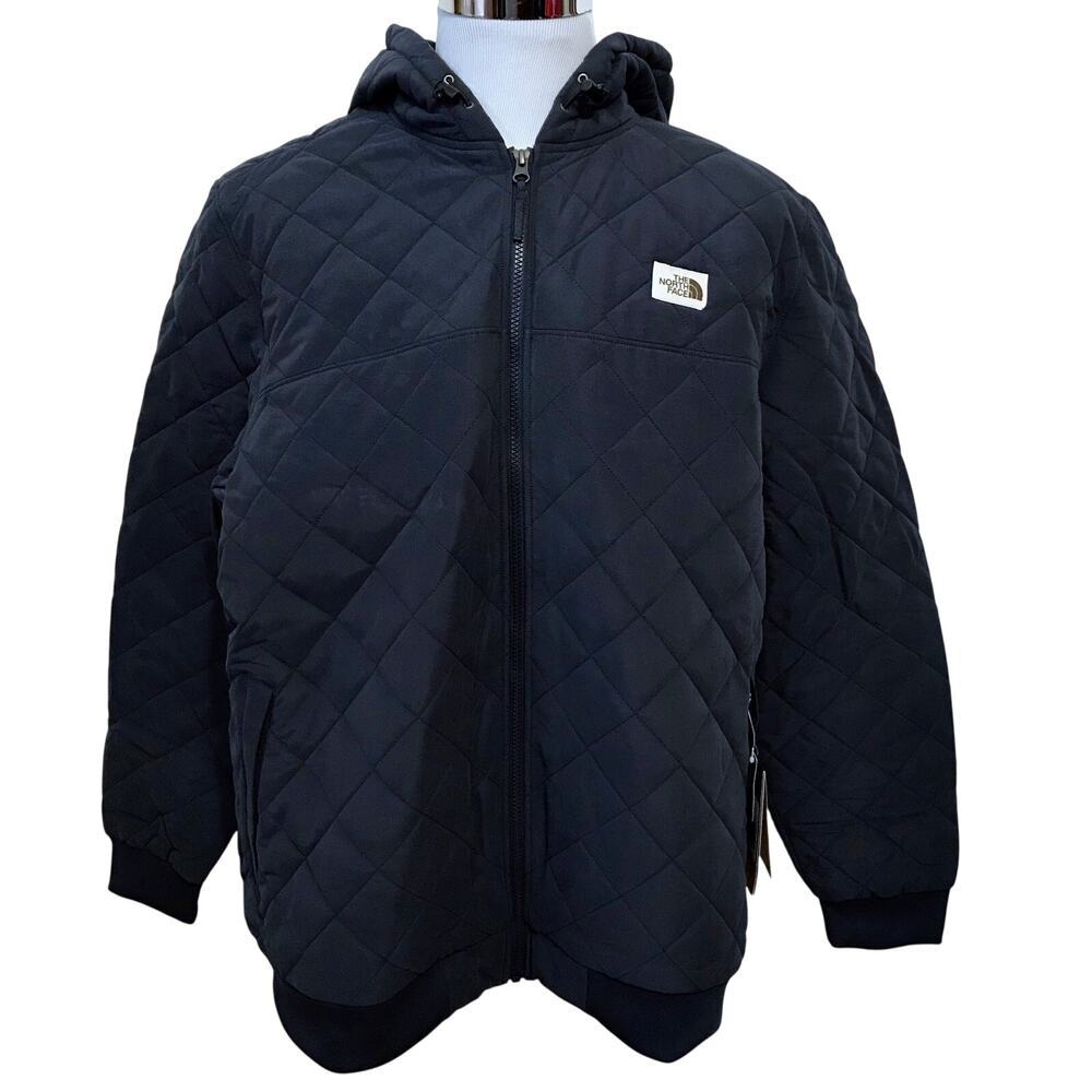 The North Face NWT Quilted Cuchillo Insulated Full Zip Hoodie Jacket Men XXL
